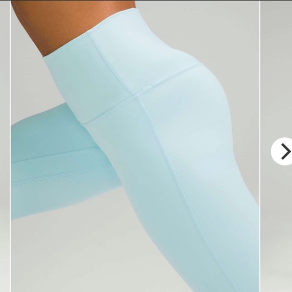 lululemon athletica Pants - EUC Lululemon Align High-Rise Pant 25" Icing Blue